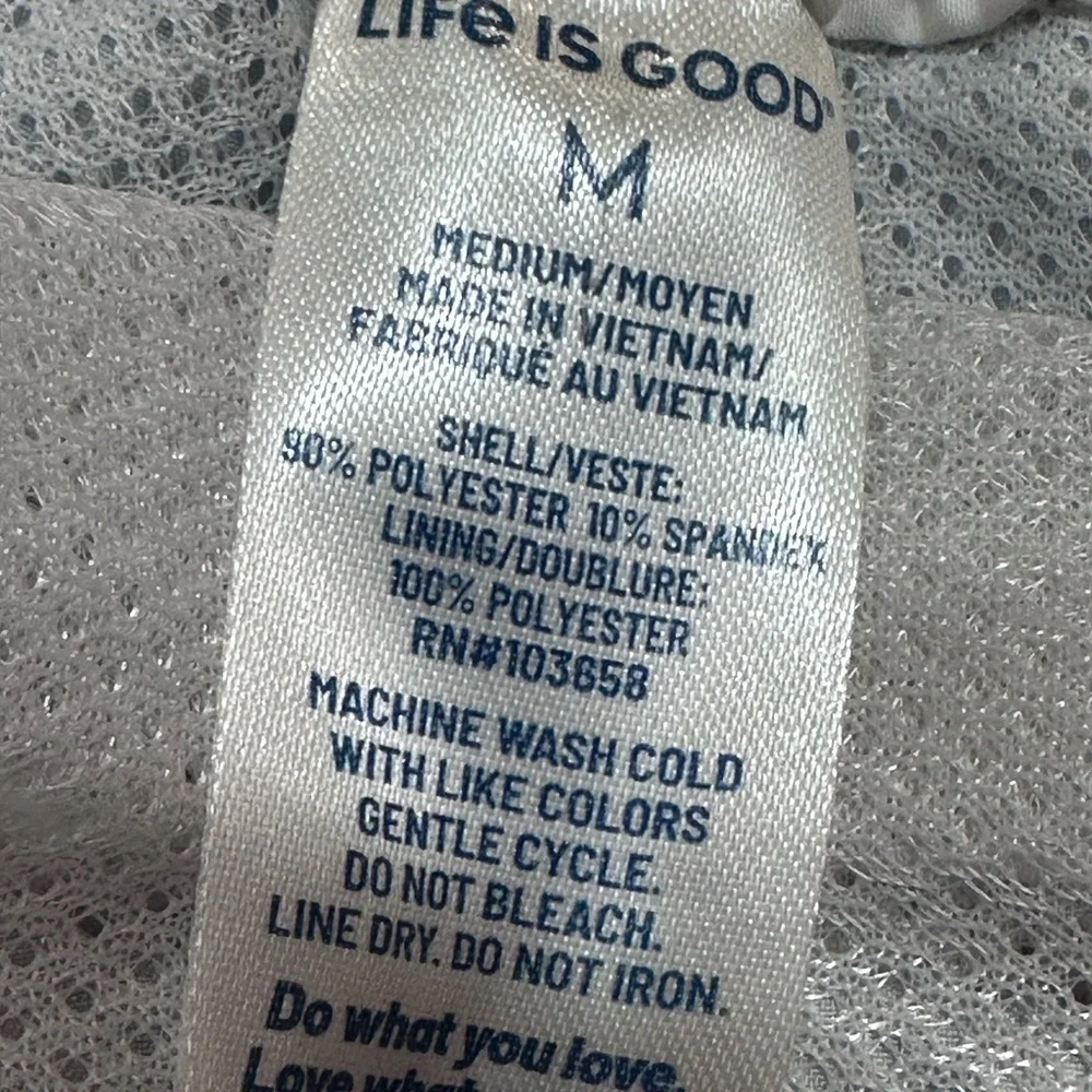 Life Is Good‎ men’s sz medium American Eagle swim trunks(P)